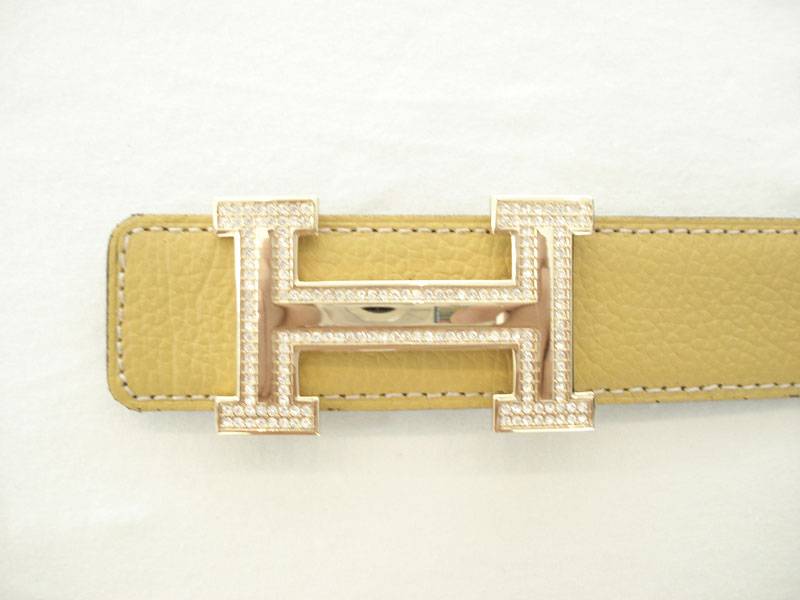 Hermes Belt 2007 yellow